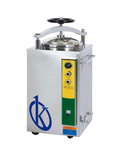 Autoclave Esterilizadora a Vapor Sob Pressão com Roda Manual YR05669 // YR05672